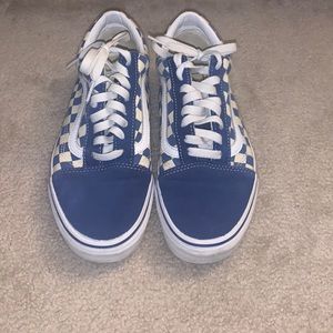 Mens Old Skool Checkered Vans Size 8.5